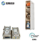 Customized Plastic injection molds have multi-layer gap storage cabinets with wheels