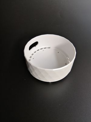 Forma cilíndrica del color blanco del molde del aparato electrodoméstico del alto rendimiento