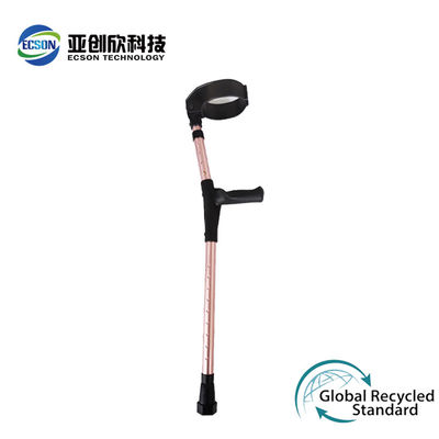 Rehabilitation assistance for children with elbow crutch fractures with adjustable telescopic elbow crutches