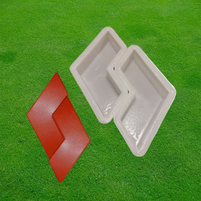 Nuevo Cabros pavimentación de bloques de piedra molde Reutilizable serie de geometría Prefabricado para la losa de hormigón de bloqueo de pavimentación de plástico Path Ma
